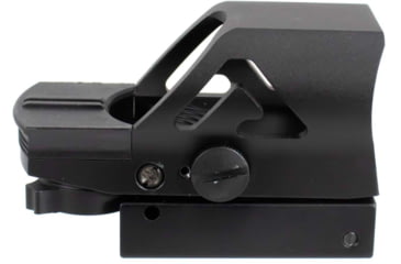 Image of EDEMO AIM Sports Inc Dual-Illumination 1x34mm Red Dot Reflex Sigh W/4 reticle patterns, Red/Green Dot Reticle, Aircraft Grade Aluminum, Black, RT5-06C, EDEMO1