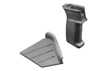 Image of AIM Sports Inc Featureless AK Pistol Grip, w/ Fin Backstrap, Black, PJFAKG