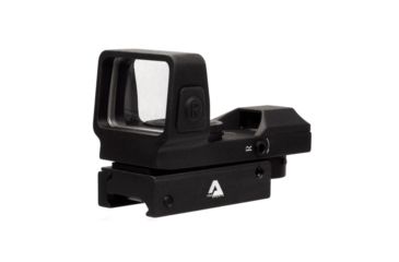 Image of AIM Sports Inc Full-sized 1x33mm Red Dot Reflex Sigh, Red/Green Dot Reticle, Aircraft Grade Aluminum, Black, RT5-03F