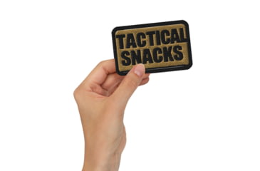 Image of Tactical Snacks Tactical Snacks Morale Patch, TS-PATCH-TAN-PVC