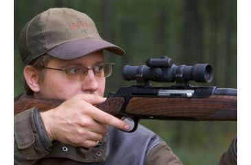 Image of Aimpoint 9000L Red Dot Reflex Sight, 2 MOA Dot Reticle, Black, Semi Matte, Anodized, 11419