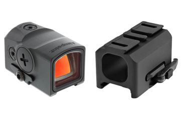 Image of Aimpoint Acro P-1 Red Dot Reflex Sight, 3.5 MOA Dot Reticle, w/ QD Mount, Black, Semi Matte, Anodized, 200504-KIT4