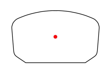 Image of Aimpoint COA 1x Reflex Red Dot Sight w/ Integrated A-CUT Interface, 3.5 MOA, Black, PA000489