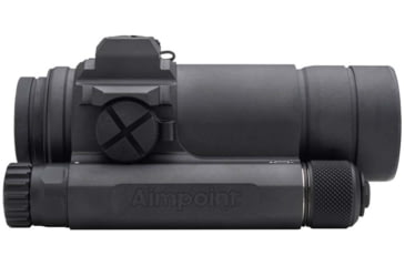 Image of Aimpoint CompM4s Red Dot Reflex Sight Without Mount, 2 MOA Dot Reticle, Black, Semi Matte, Anodized, 12308