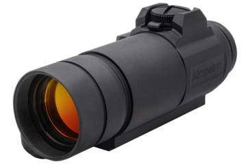 Image of Aimpoint CompM4s Red Dot Reflex Sight Without Mount, 2 MOA Dot Reticle, Black, Semi Matte, Anodized, 12308