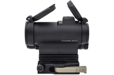 Image of Aimpoint CompM5s Red Dot Reflex Sight, 2 MOA Dot Reticle, w/ LRP Mount &amp; Spacer, Black, Semi Matte, Anodized, 200500