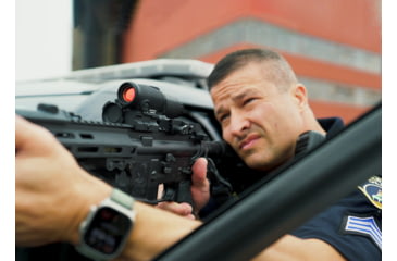 Image of Aimpoint Duty RDS MR Reflex Red Dot Sight, 1x39mm, 2 MOA Dot/65 MOA Circle, Multi Reticle, Black, 200985