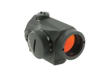 Image of Aimpoint Micro S-1 Red Dot Reflex Sight, 6 MOA Dot Reticle, Black, Semi Matte, Anodized, 200369
