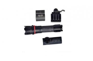 Image of AimSHOT Infrared Wireless Tactical Flashlight Kit with Quick Release Rail Mount, Black TX890-IR