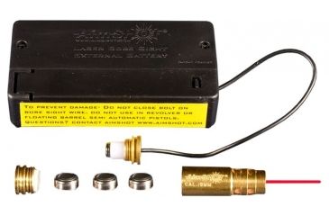 Image of AimShot Modular 9mm Laser Bore Sight with External and Standard Batteries MBS9