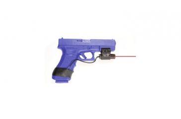 Image of Aimshot Red Laser Sight w/ Rail Mount System &amp; Button - Pistols, Black 6132B