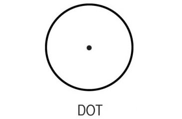 Image of AimSports 1X25 Mini Illuminated Red Dot, Black RTM125