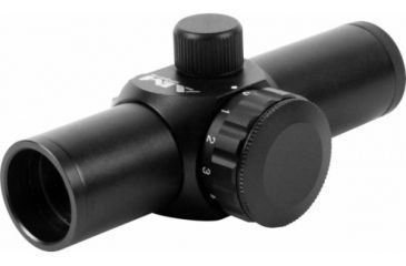Image of AimSports 1X25 Mini Illuminated Red Dot, Black RTM125