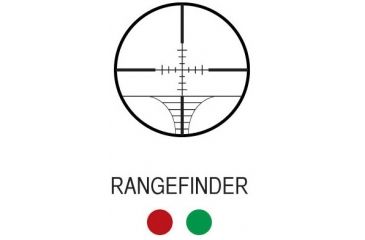 Image of AimSports 3-12X50 Dual Ill. Euro /Rangefinder, Black JDR31250G