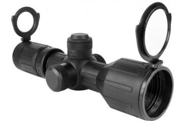 Image of AimSports 3-9X40  Dual Ill. Rubber Armored Scope-Bdc , Black JTDX3940G