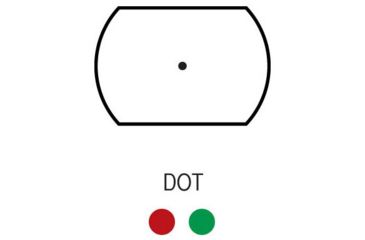 Image of AimSports Dual Ill. Red Dot Sight 4 Different Reticles, Black, Red-Green RT4-03, EDEMO2