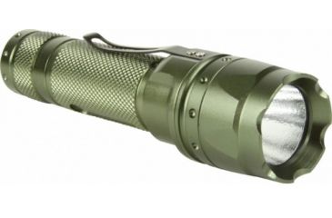 Image of AimSports Flashlight 180 Lumens w/ Offset Mount/Green, Metallic Green FHD180G