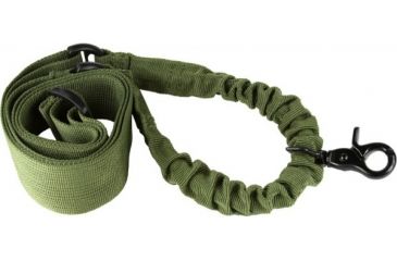 Image of AimSports One Point Bungee Rifle Sling/Green, Green AOPSG