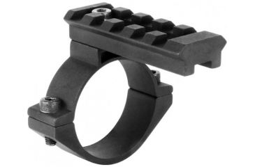 Image of AimSports Picatinny Base 1in. Scopes Adaptor/Adjustable, Black MT049