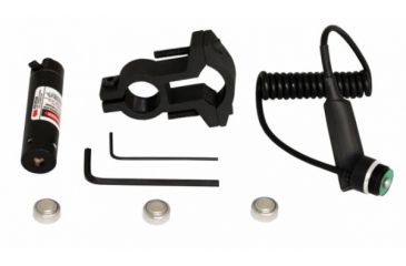 Image of AimSports Rifle Laser Sight/Red, Black LC001