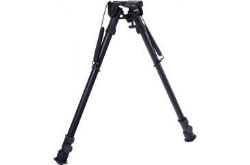Image of Aimtech Adjustable Heavy Duty Stud Mount Bipod, Black, 13.5-23in AFA-10852