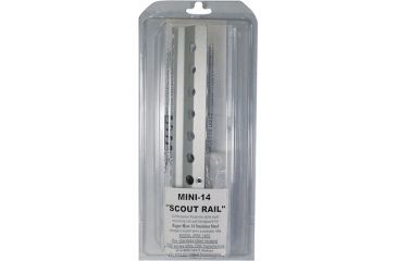 Image of Aimtech Rifle Mount for Ruger Mini-14 Scout Rail - Silver ARM-14SS