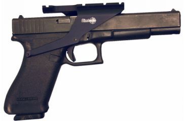 Image of Aimtech Semi- Auto Pistol Mount for Fits Glock Tiger Shark, Red APM-1TSR