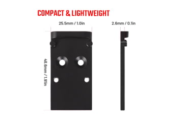 Image of AIMWIN AN2 Adapter Plate Glock MOS to RMR