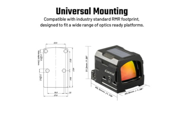 Image of AIMWIN PE320 Enclosed Emitter Red Dot Sight