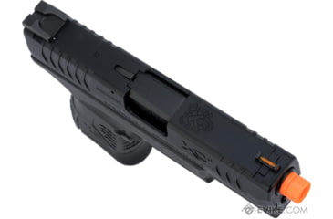 Image of Air Venturi Springfield Armory Licensed XDM Gas Blowback Airsoft Training Pistol, 3.8 Compact, Black, SA-XDM38GBB6-B