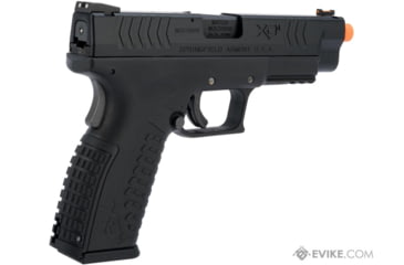 Image of Air Venturi Springfield Armory Licensed XDM Gas Blowback Airsoft Training Pistol, 4.5 Duty, Black, SA-XDM45CBB6-B