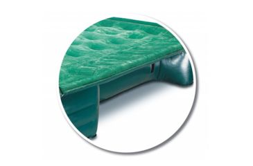 Image of Airbedz Lite Mid-Size 6 to 6.5ft Short Truck Bed Air Mattress w/ DC Corded Pump, Green, PPI PV203C