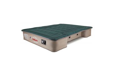 Image of Airbedz Pro3 Full Size 8 Foot Long Inflatable Truck Bed w/ Built-in DC Air Pump, Green/Tan, PPI 301