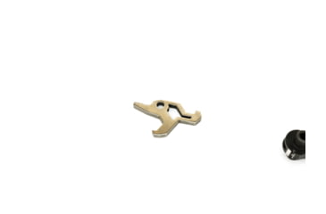 Image of Airborne Arms Geronimo Trigger System, Compact Talon, AR-9/ AR-10/ AR-15, 3-4 lb Pull Weights, Ambidextrous, Curved, Blue, Compact, ABN-AAGT-CSU1