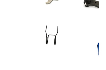 Image of Airborne Arms Geronimo Trigger System, Compact Talon, AR-9/ AR-10/ AR-15, 3-4 lb Pull Weights, Ambidextrous, Curved, Blue, Compact, ABN-AAGT-CSU1