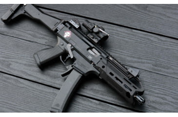 Image of Airborne Arms Stinger CZ Scorpion Handguard, Black, 6.5in, AAHG-S06B