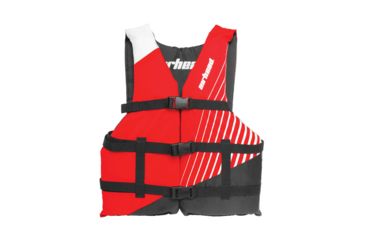 Image of Airhead Adults Ramp Life Vest, Red, 10094-16-A-RD