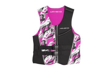 Image of Airhead Camo Cool Womens Kwik-Dry Neolite Vest, Pink, 15003-10-B-PI