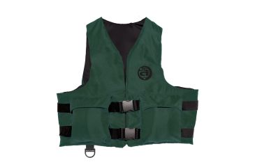 Image of Airhead Sportsman Life Vest w/ Pockets, Hunter Green, 10004-16-A-HG