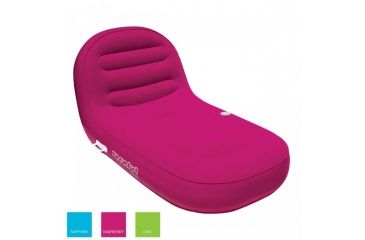 Image of Airhead Sun Comfort Cool Suede Chaise Lounge, Raspberry, AHSC-008