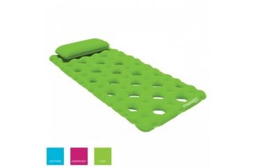 Image of Airhead Sun Comfort Cool Suede Pool Mattress, Lime, AHSC-022