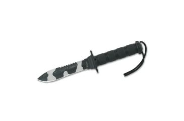 Image of Aitor Jungle King II Fixed Blade Knife,5.3in Camo Steel Blade,Cast Metal Handle 16071