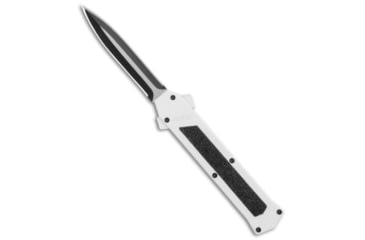 Image of Akc AKC F-16 D/A Dagger OTF Automatic Knife White 3.3" Two Tone, White, 440, adult, BHQ-114659