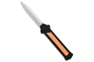 Image of Akc AKC F-16 Dagger D/A OTF Automatic Knife Copper 3.3" Satin, Black/Copper, 440, adult, BHQ-113598