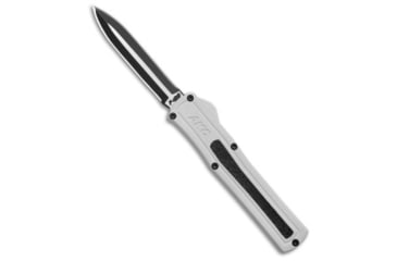Image of Akc AKC F-20 D/A Dagger OTF Automatic Knife White Aluminum 3.6" Two Tone, White, 440A, adult, BHQ-179206