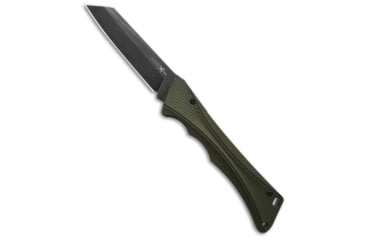 Image of Akc AKC Smarty Automatic Knife Green Aluminum 3.3" Black Stonewash, Green, D2, adult, BHQ-183587