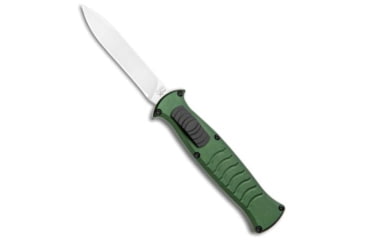 Image of Akc AKC X-treme EVO OTF Automatic Knife Green 3.5" Satin, Green, AUS-8, adult, BHQ-105417