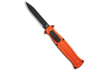 Image of Akc AKC X-treme EVO R OTF Automatic Knife Orange Aluminum/Black Slide 3.5" Black, Orange, AUS-8, adult, BHQ-213248