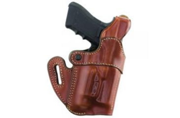 Image of Aker Leather Model 167 Nightguard Holsters, Heckler &amp; Koch P2000, Right, Plain, Tan, H167TPRU-P2K M3