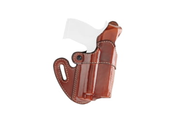 Image of Aker Leather Model 167 Nightguard Holsters, Springfield Armory XD, Right, Plain, Tan, H167TPRU-XDM3